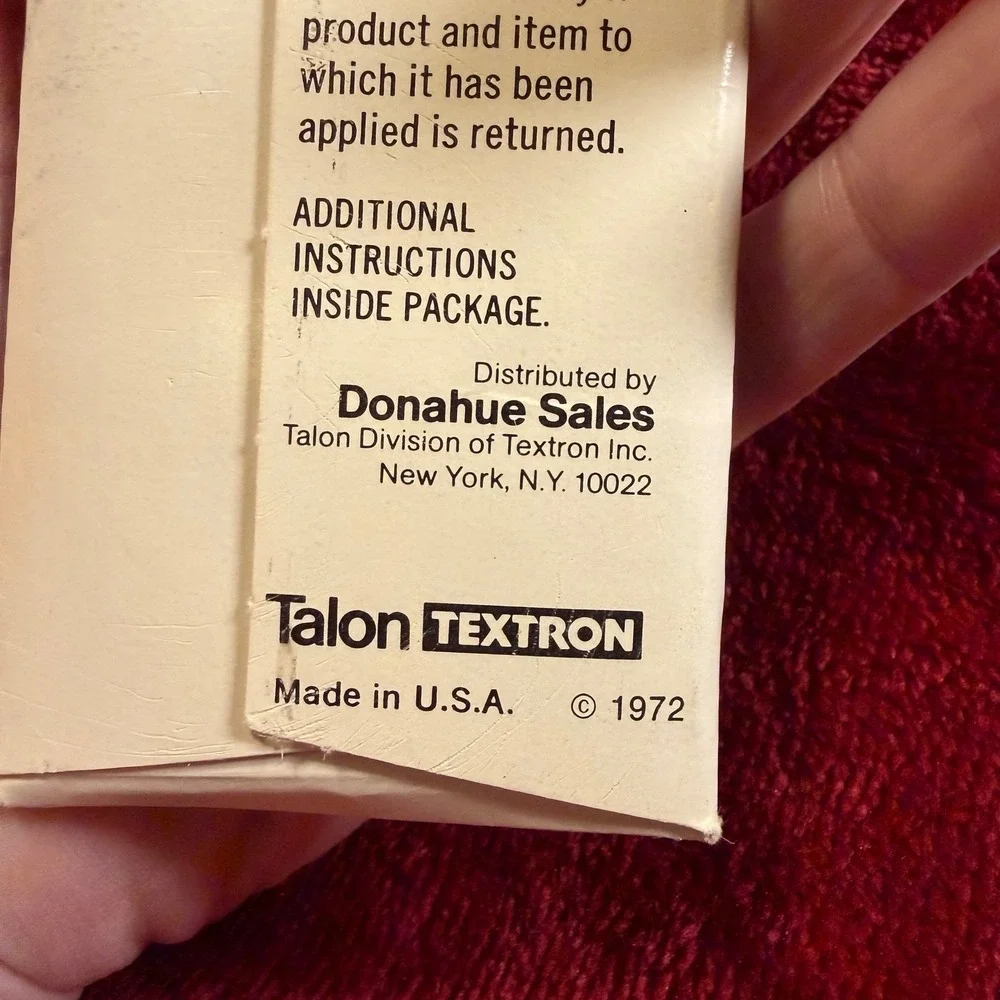 Vintage 70s Talon Wrights Stretch‎ Lace Seam Binding Lot Red Blue Green